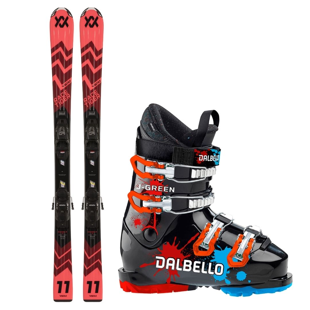 Nowy komplet narciarski JUNIOR 130 - 150